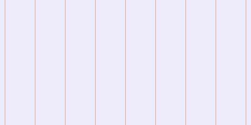 #dcdcfd (50%), #eba393 vertical lines, two pixels wide, ninety-four pixels apart