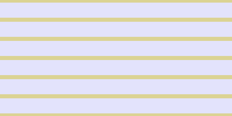 #dcdcfd (75%), #dbd393 horizontal lines, fourteen pixels wide, fifty-two pixels apart