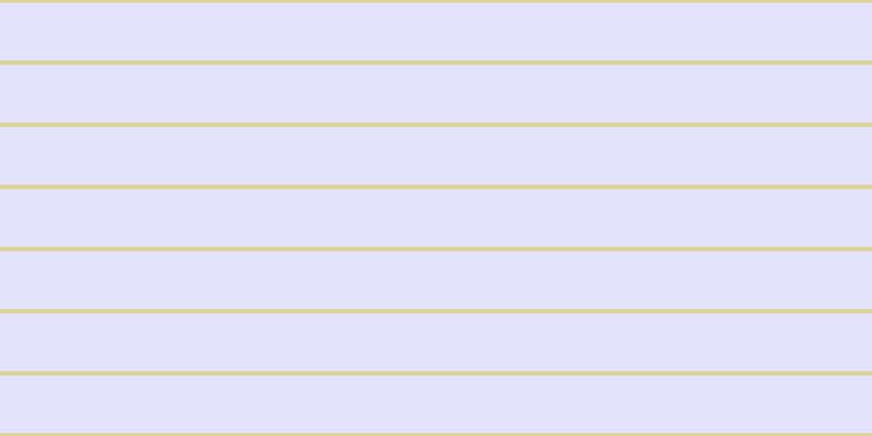 #dcdcfd (75%), #dbd393 horizontal lines, four pixels wide, fifty-three pixels apart
