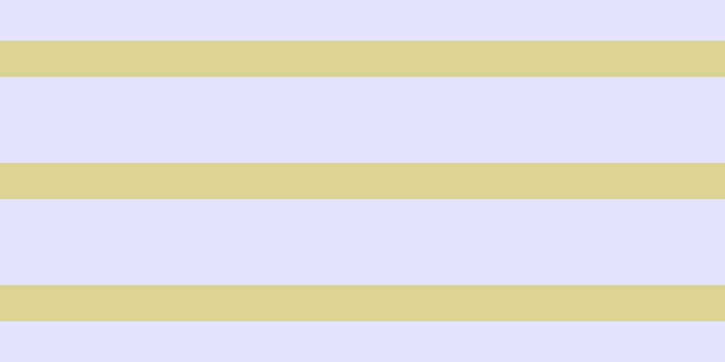 #dcdcfd (75%), #dbd393 horizontal lines, forty pixels wide, ninety-five pixels apart