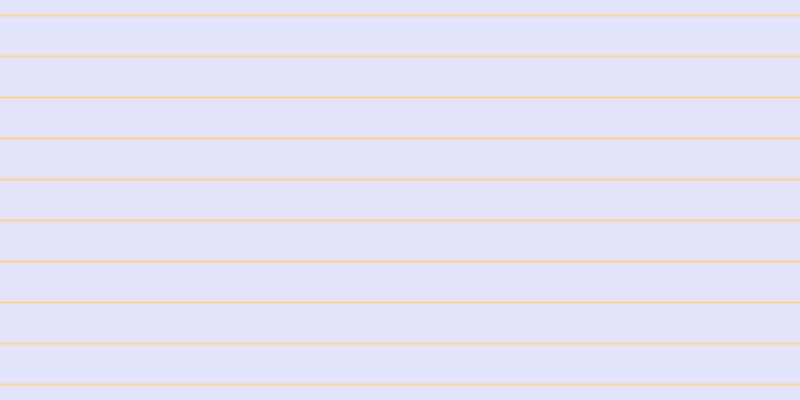 #dcdcfd (75%), #fcd393 horizontal lines, two pixels wide, thirty-nine pixels apart