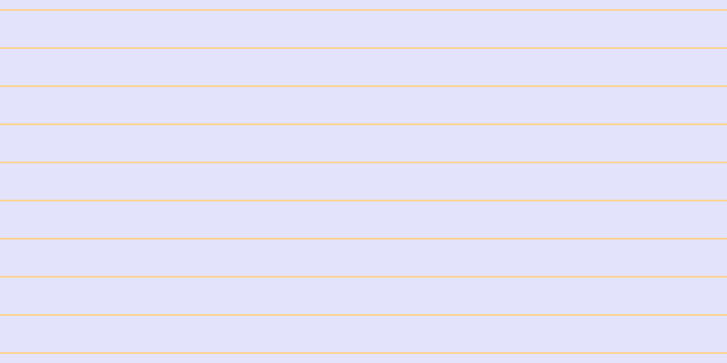 #dcdcfd (75%), #fcd393 horizontal lines, two pixels wide, forty pixels apart