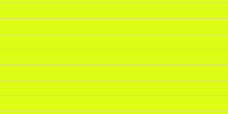 #dcfd16, #dbd393 horizontal lines, two pixels wide, fifty-two pixels apart