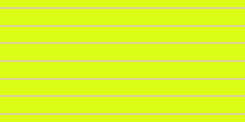 #dcfd16, #dbd393 horizontal lines, six pixels wide, fifty-two pixels apart