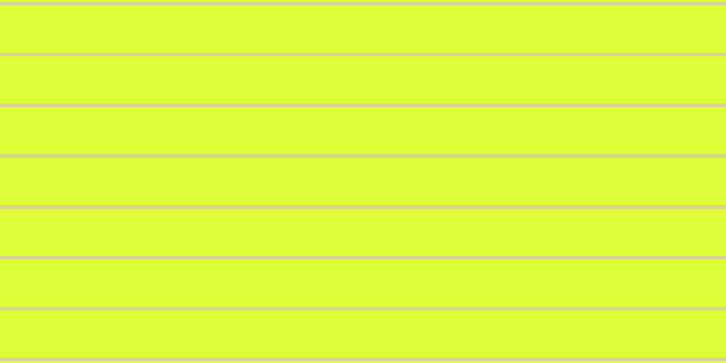 #dcfd37, #dbd393 horizontal lines, four pixels wide, fifty-two pixels apart