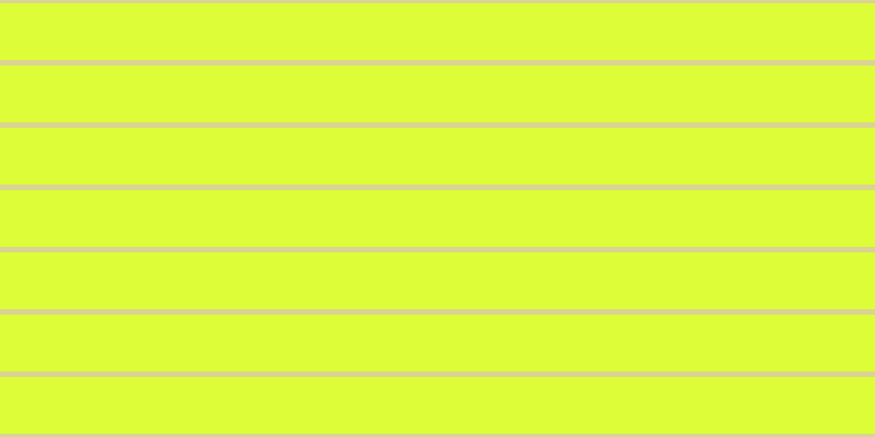 #dcfd37, #dbd393 horizontal lines, five pixels wide, fifty-two pixels apart