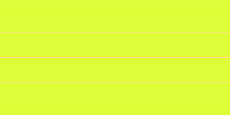 #dcfd37, #fcd393 horizontal lines, two pixels wide, eighty-four pixels apart