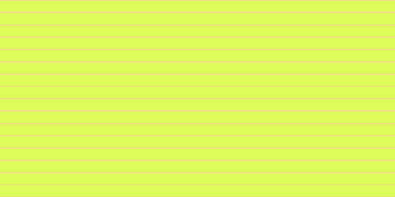 #dcfd58, #fcd393 horizontal lines, two pixels wide, twenty-three pixels apart