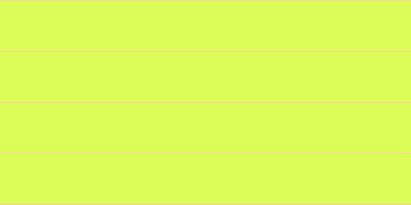 #dcfd58, #fcd393 horizontal lines, two pixels wide, ninety-seven pixels apart