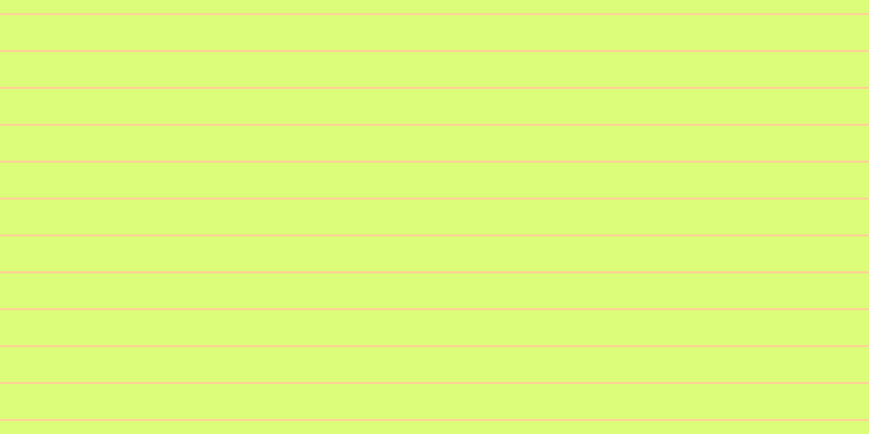 #dcfd79, #fcd393 horizontal lines, two pixels wide, thirty-two pixels apart