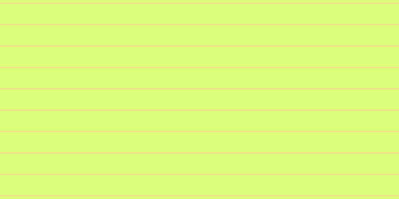 #dcfd79, #fcd393 horizontal lines, two pixels wide, forty-one pixels apart