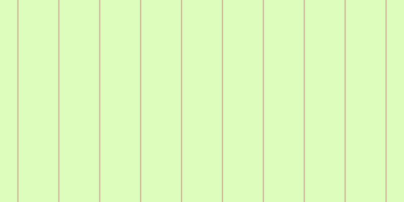 #dcfdbb, #caa393 vertical lines, two pixels wide, seventy-nine pixels apart