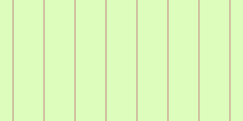 #dcfdbb, #caa393 vertical lines, four pixels wide, ninety-eight pixels apart