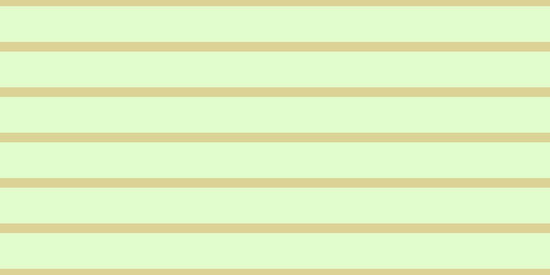 #dcfdbb (75%), #dbd393 horizontal lines, fourteen pixels wide, fifty-two pixels apart