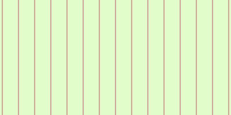 #dcfdbb (75%), #caa393 vertical lines, four pixels wide, fifty-two pixels apart