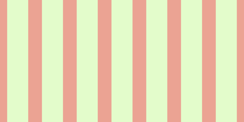 #dcfdbb (75%), #eba393 vertical lines, forty-five pixels wide, sixty-nine pixels apart