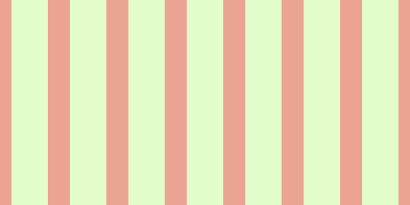 #dcfdbb (75%), #eba393 vertical lines, forty-three pixels wide, seventy-one pixels apart