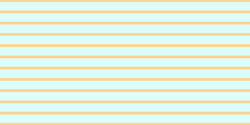 #dcfdfd, #fcd393 horizontal lines, nine pixels wide, twenty-seven pixels apart