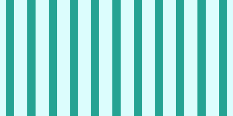 #dcfdfd, #25a393 vertical lines, twenty-eight pixels wide, forty-five pixels apart