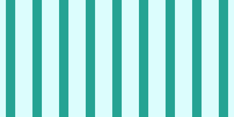 #dcfdfd, #25a393 vertical lines, thirty-two pixels wide, fifty-nine pixels apart