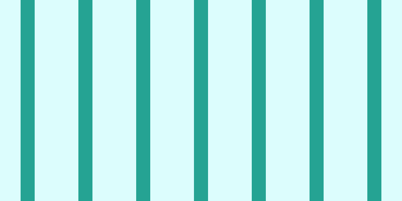 #dcfdfd, #25a393 vertical lines, twenty-eight pixels wide, eighty-seven pixels apart