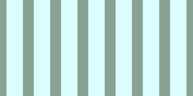 #dcfdfd, #88a393 vertical lines, forty-five pixels wide, sixty-eight pixels apart