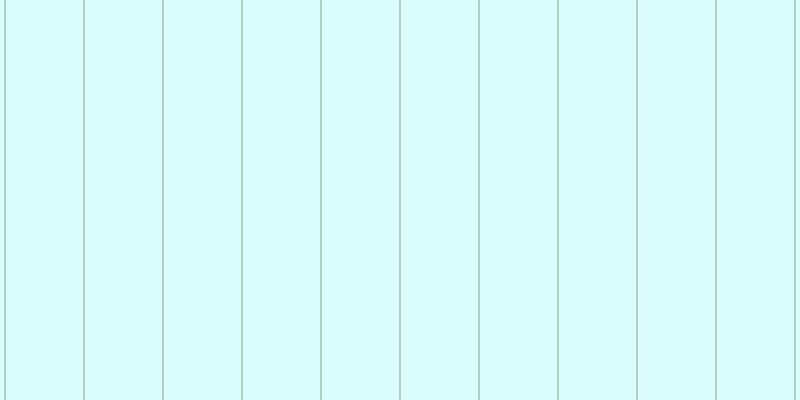 #dcfdfd, #88a393 vertical lines, one pixels wide, seventy-eight pixels apart