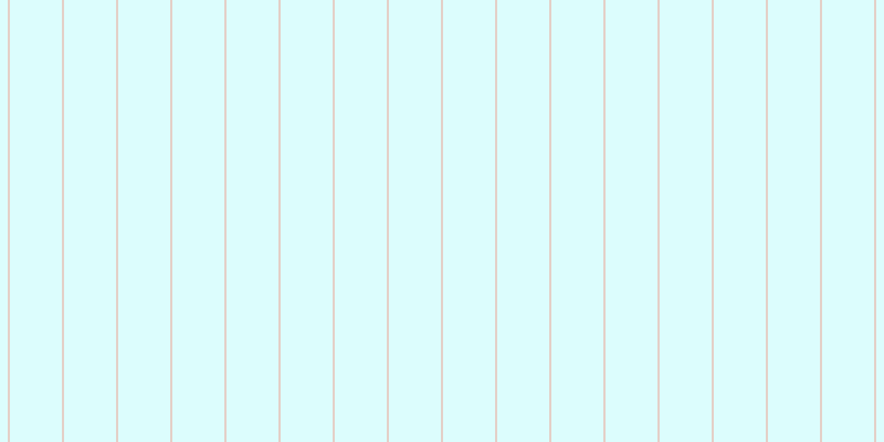 #dcfdfd, #eba393 vertical lines, one pixels wide, forty-eight pixels apart