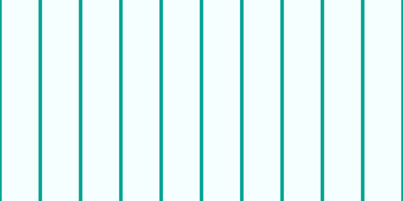 #dcfdfd (25%), #04a393 vertical lines, seven pixels wide, seventy-three pixels apart