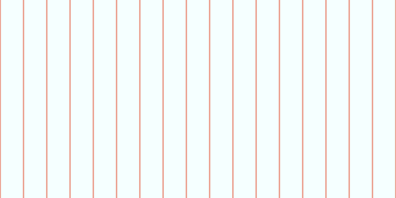 #dcfdfd (25%), #eba393 vertical lines, three pixels wide, forty-four pixels apart