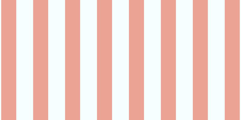 #dcfdfd (25%), #eba393 vertical lines, fifty pixels wide, fifty-six pixels apart