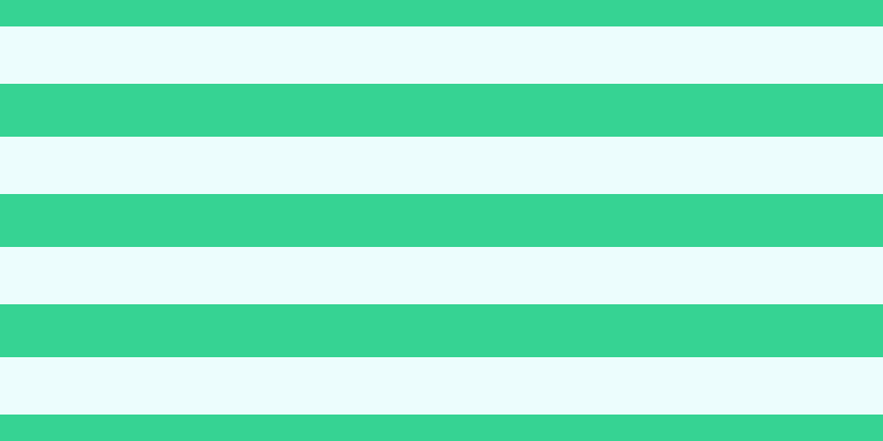 #dcfdfd (50%), #36d393 horizontal lines, forty-eight pixels wide, fifty-two pixels apart