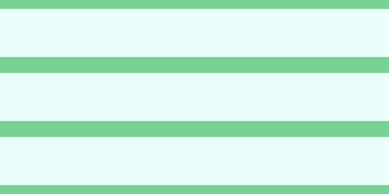 #dcfdfd (50%), #78d393 horizontal lines, thirty-three pixels wide, ninety-nine pixels apart
