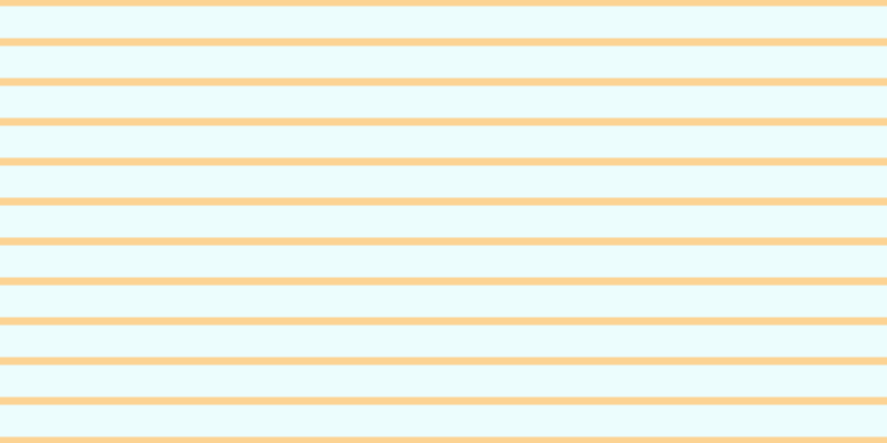 #dcfdfd (50%), #fcd393 horizontal lines, seven pixels wide, twenty-nine pixels apart