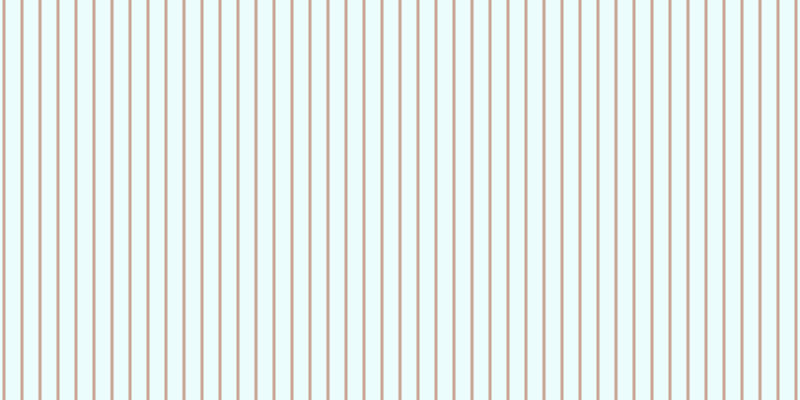 #dcfdfd (50%), #caa393 vertical lines, three pixels wide, fifteen pixels apart