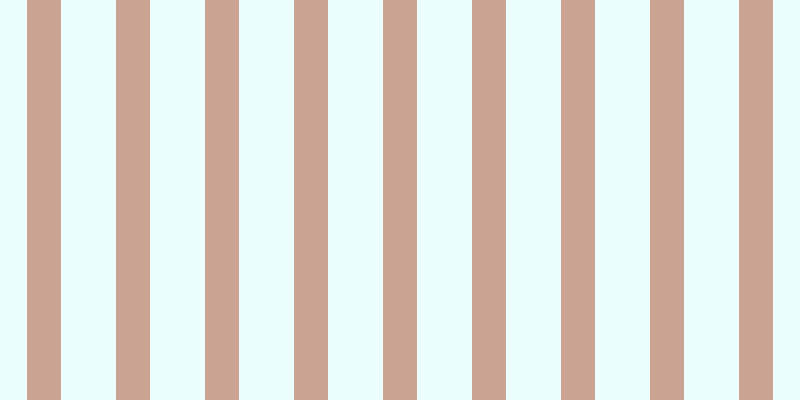 #dcfdfd (50%), #caa393 vertical lines, thirty-four pixels wide, fifty-five pixels apart