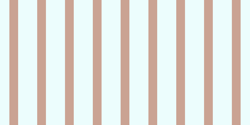 #dcfdfd (50%), #caa393 vertical lines, twenty-eight pixels wide, sixty-one pixels apart