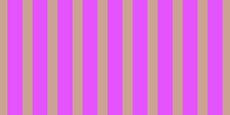 #dd1cfe (75%), #caa393 vertical lines, thirty-five pixels wide, fifty-two pixels apart