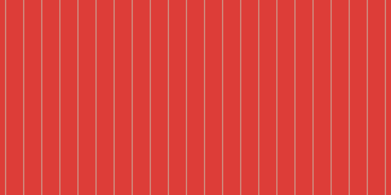 #dd3d38, #caa393 vertical lines, two pixels wide, thirty-five pixels apart