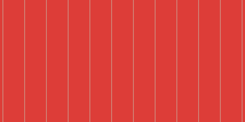 #dd3d38, #caa393 vertical lines, two pixels wide, sixty-nine pixels apart