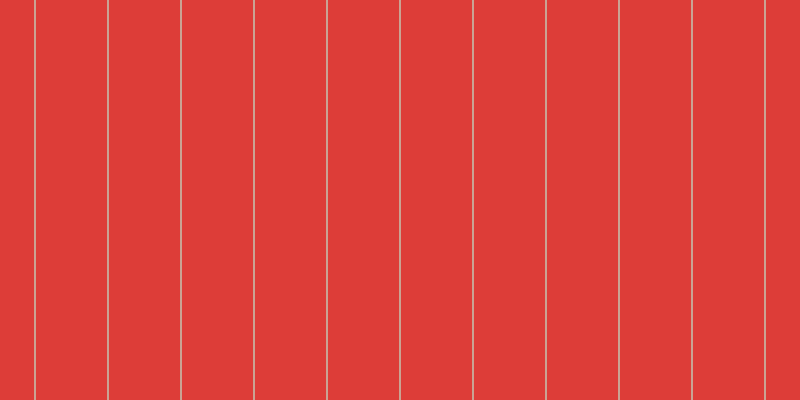 #dd3d38, #caa393 vertical lines, two pixels wide, seventy-one pixels apart