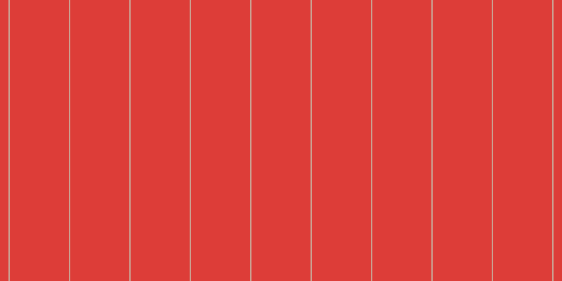 #dd3d38, #caa393 vertical lines, two pixels wide, eighty-four pixels apart