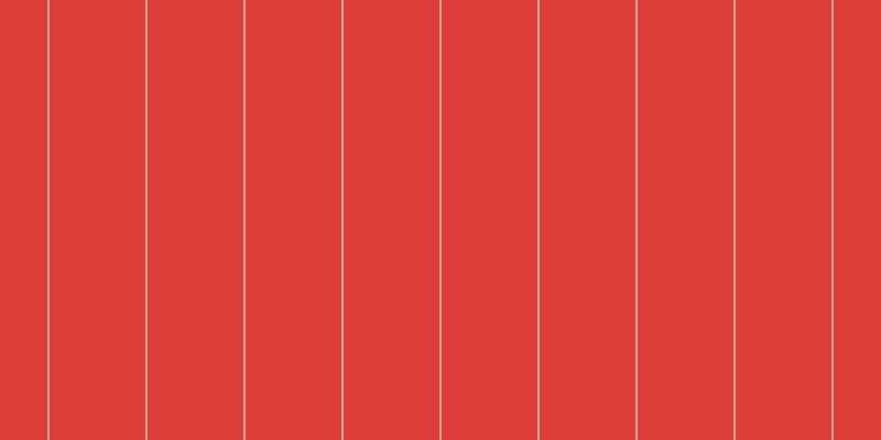 #dd3d38, #caa393 vertical lines, two pixels wide, eighty-seven pixels apart