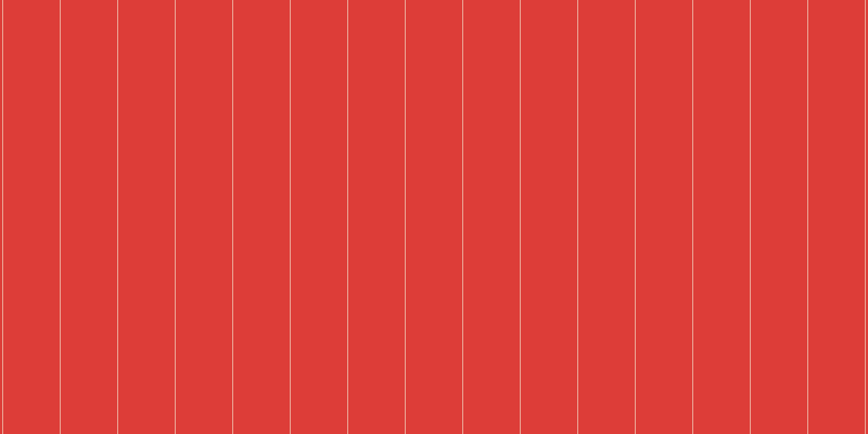 #dd3d38, #eba393 vertical lines, one pixels wide, fifty-two pixels apart