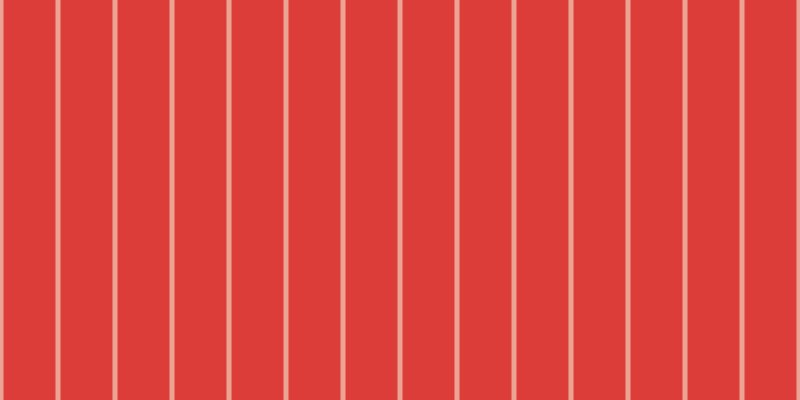 #dd3d38, #eba393 vertical lines, five pixels wide, fifty-two pixels apart