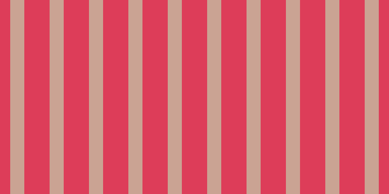 #dd3d59, #caa393 vertical lines, twenty-nine pixels wide, fifty-two pixels apart