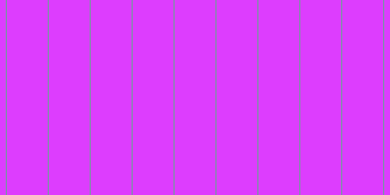 #dd3dfe, #67a393 vertical lines, two pixels wide, eighty-four pixels apart