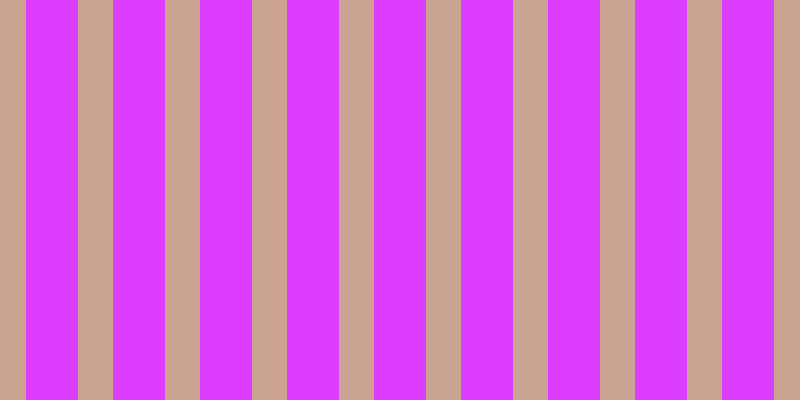 #dd3dfe, #caa393 vertical lines, thirty-five pixels wide, fifty-two pixels apart