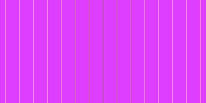 #dd3dfe, #eba393 vertical lines, two pixels wide, fifty-two pixels apart