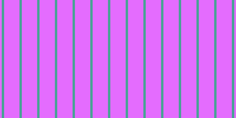 #dd3dfe (75%), #46a393 vertical lines, eight pixels wide, fifty-two pixels apart